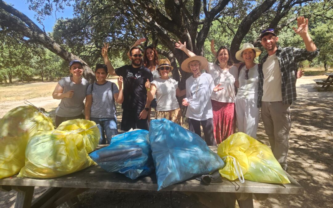 Primera acción medioambiental de Crecemos en SÍ